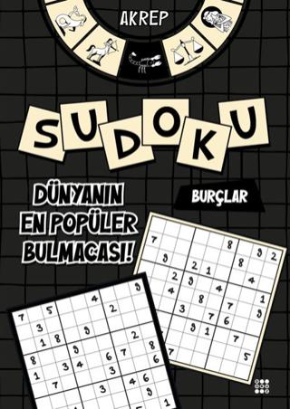 Burçlar Sudoku - Akrep (Kalem Hediyeli)