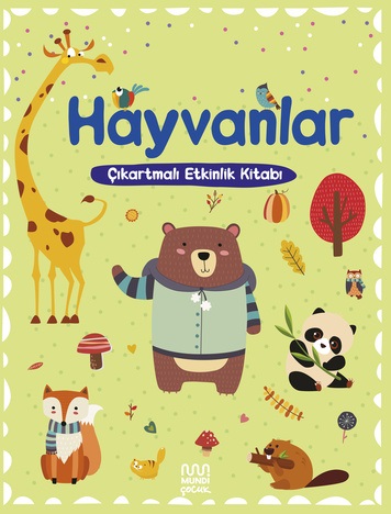Buttercup - Hayvanlar - Çıkartmalı Etkinlik Kitabı