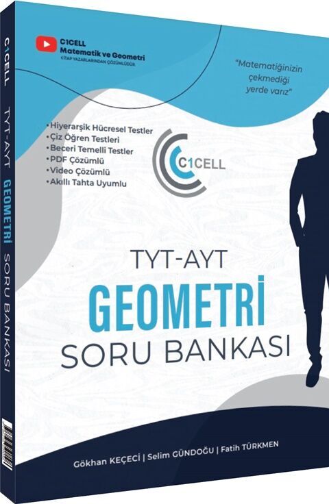 C1CELL Yayınları TYT AYT Geometri Soru Bankası
