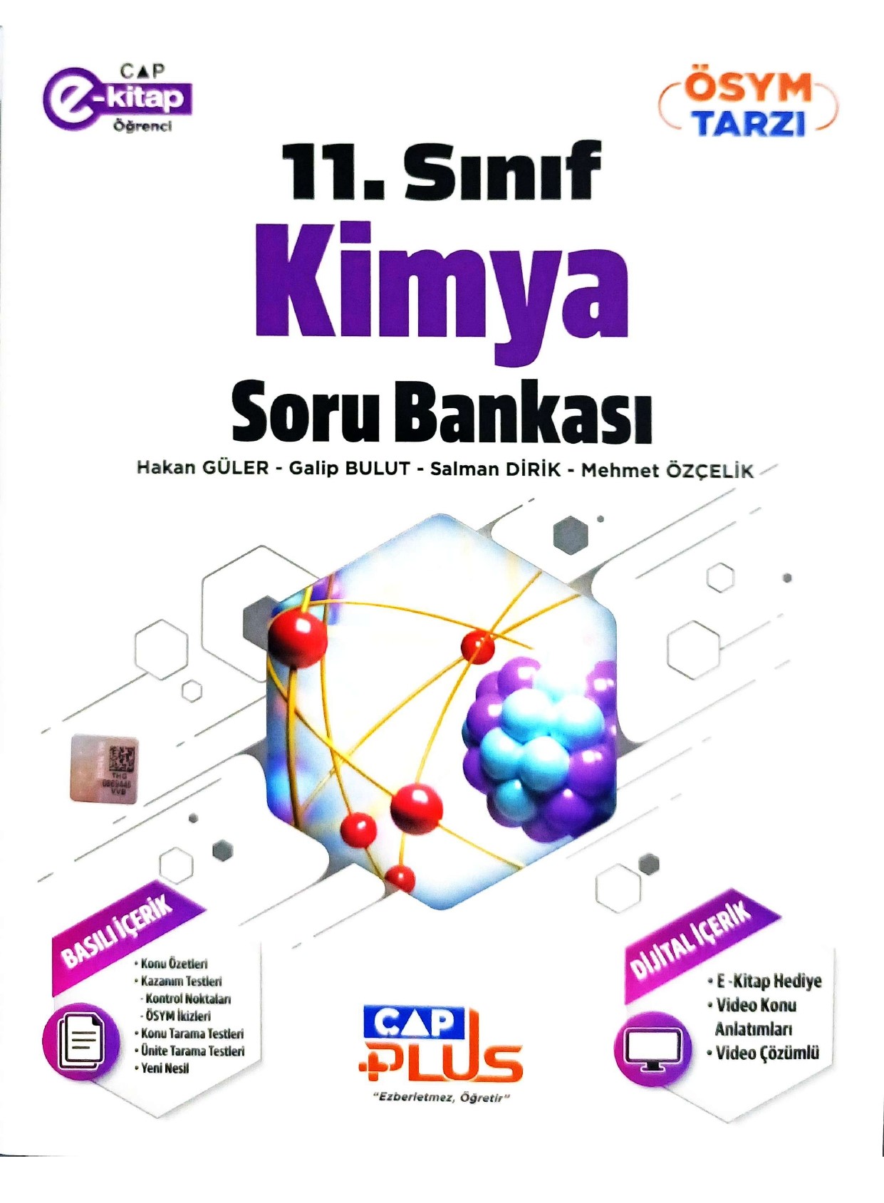 Çap Plus Yayınları 11. Sınıf Kimya Soru Bankası