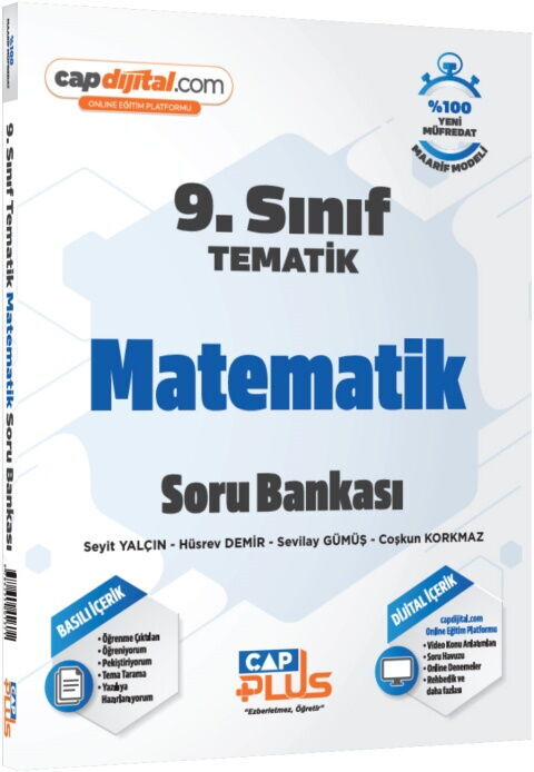 Çap Plus Yayınları 9. Sınıf Tematik Matematik Soru Bankası