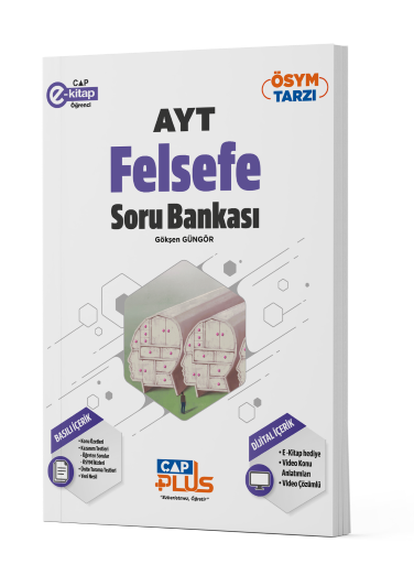 Çap Plus Yayınları Ayt Felsefe Soru Bankası