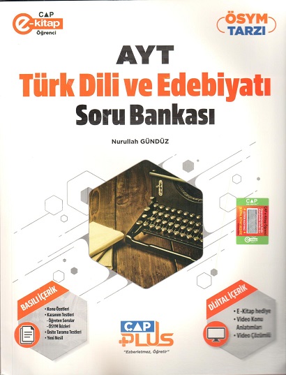 Çap Plus Yayınları Ayt Türk Dili Ve Edebiyatı Soru Bankası