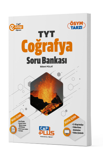 Çap Plus Yayınları Tyt Coğrafya Soru Bankası
