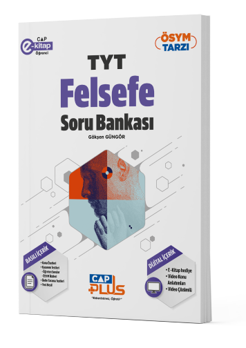 Çap Plus Yayınları Tyt Felsefe Soru Bankası