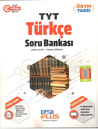 Çap Plus Yayınları Tyt Türkçe Soru Bankası