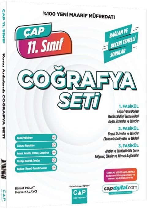 Çap Yayınları 11. Sınıf Coğrafya Maarif Model Set