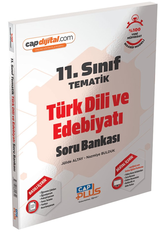 Çap Yayınları 11. Sınıf Türk Dili ve Edebiyatı Tematik Maarif Soru Bankası