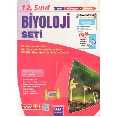 Çap Yayınları 12.Sınıf Biyoloji Seti