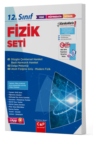Çap Yayınları 12. Sınıf Fizik Seti