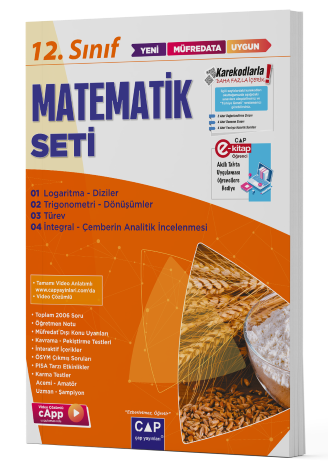 Çap Yayınları 12. Sınıf Matematik Seti