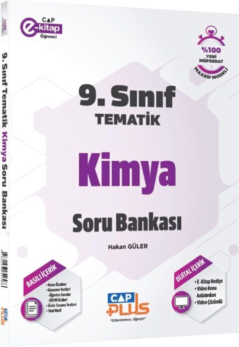 Çap Yayınları 9. Sınıf  Kimya Tematik Soru Bankası