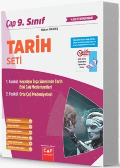 Çap Yayınları 9. Sınıf  Tarih Seti