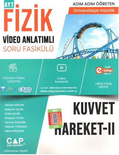 Çap Yayınları Fizik Kuvvet Hareket 2