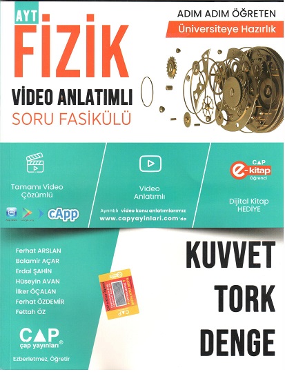 Çap Yayınları  Fizik Kuvvet Tork Denge