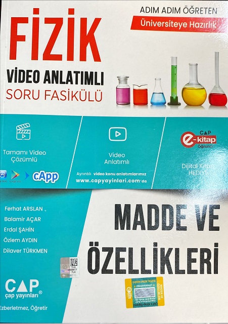 Çap Yayınları Fizik Madde Ve Özellikleri