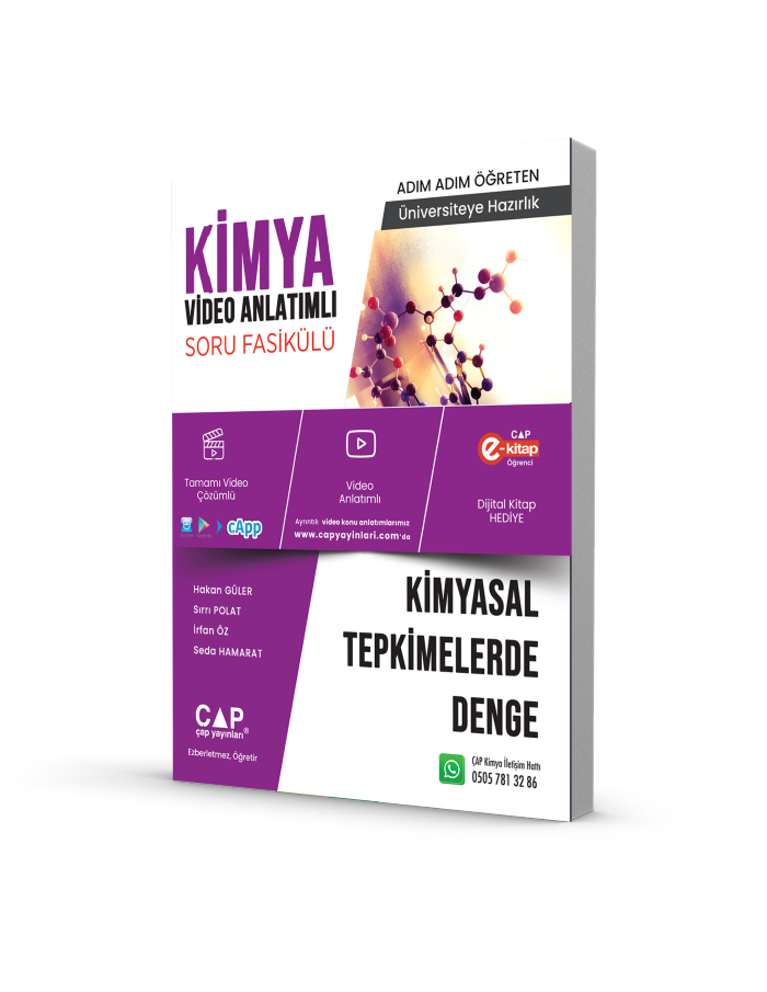 Çap Yayınları Kimyasal Tepkimelerde Denge