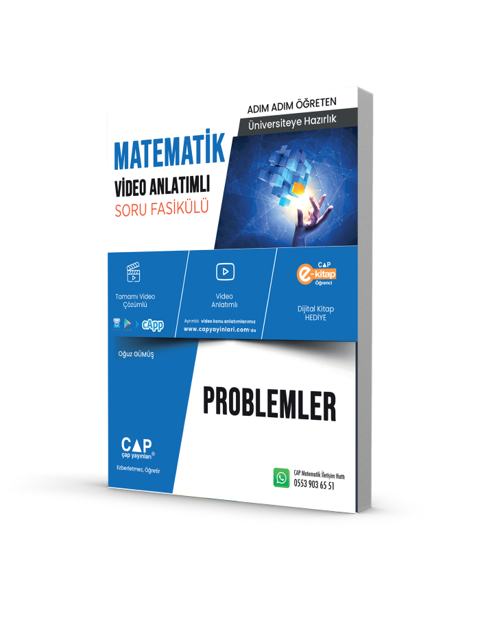 Çap Yayınları Matematik Problemler Soru Fasikülü