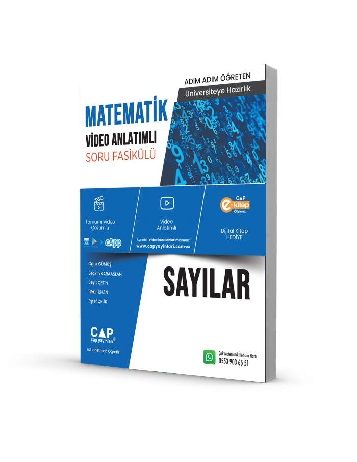 Çap Yayınları Matematik Sayılar