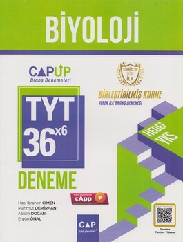 Çap Yayınları Tyt Biyoloji Up Branş Denemeleri