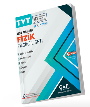 Çap Yayınları Tyt Fizik Fasikül Seti