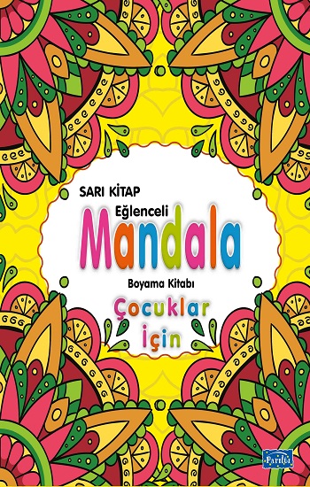 Çocuklar İçin Mandala - Sarı