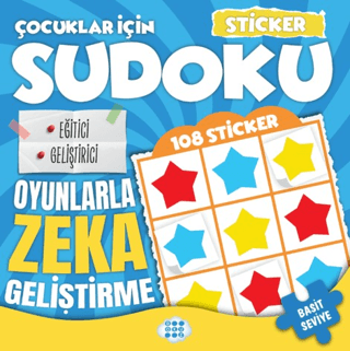 Çocuklar İçin Sudoku - Sticker Hediyeli Basit Seviye 3