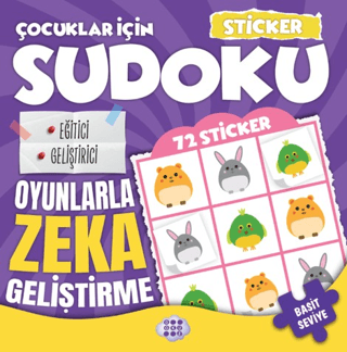 Çocuklar için Sudoku - Sticker Hediyeli Basit Seviye 2
