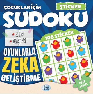 Çocuklar için Sudoku - Sticker Hediyeli Orta Seviye 3