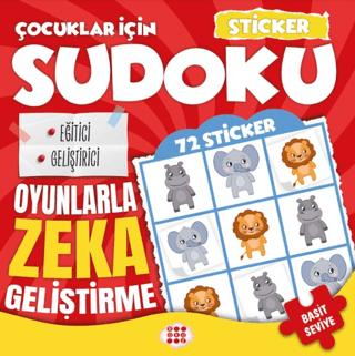Çocuklar İçin Sudoku - Sticker Hediyeli Basit Seviye 1