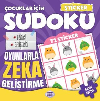 Çocuklar için Sudoku - Sticker Hediyeli Basit Seviye 2