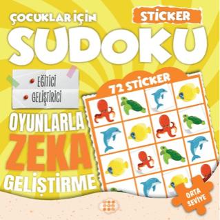 Çocuklar İçin Sudoku - Sticker Hediyeli Orta Seviye 2