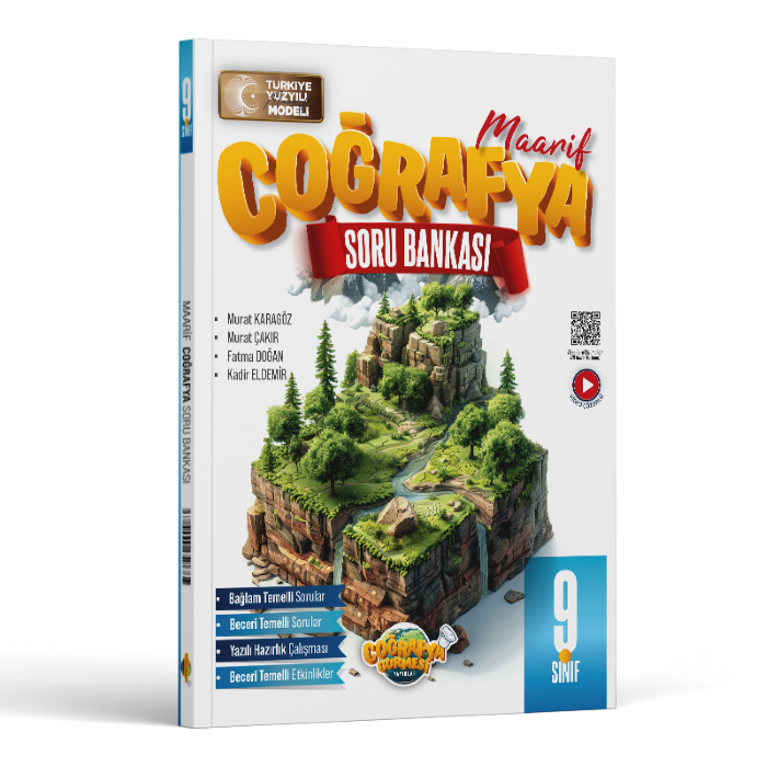 Coğrafya Gurmesi Yayınları 9. Sınıf Coğrafya Maarif Soru Bankası