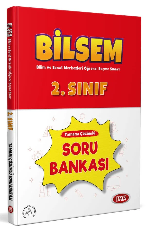 Data Yayınları 2. Sınıf Bilsem Tamamı Çözümlü Soru Bankası
