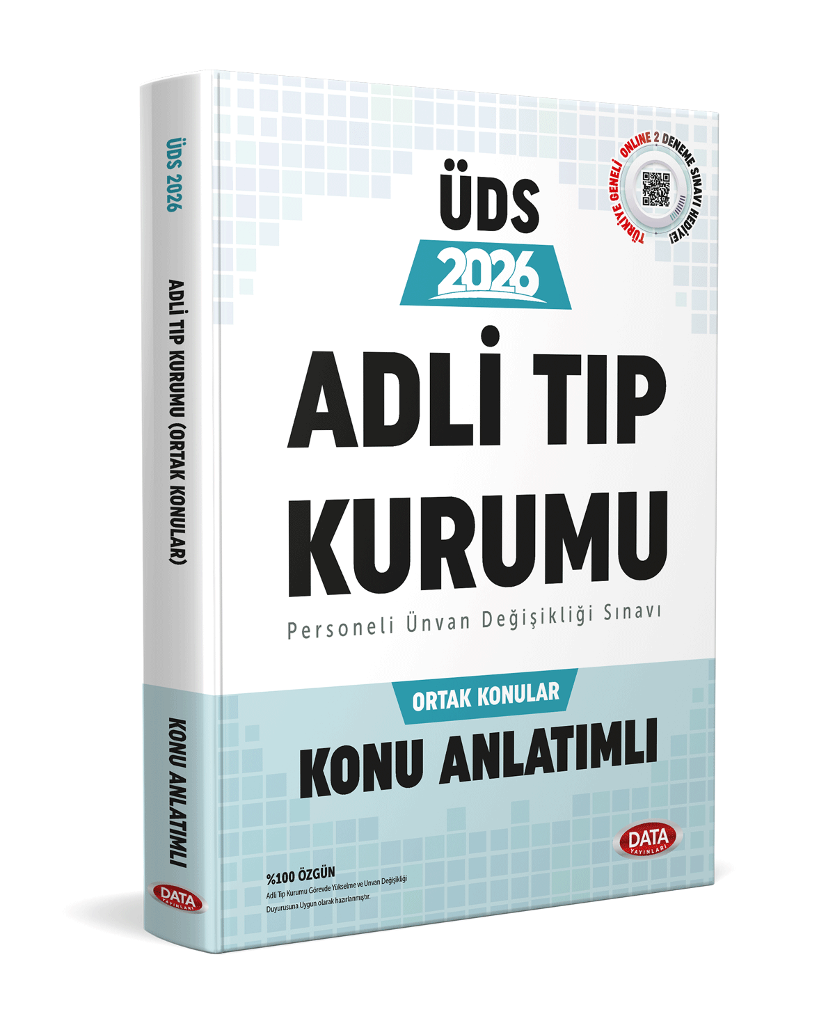 Data Yayınları 2026 Adli Tıp Kurumu  ÜDS Ortak Konular Konu Anlatımlı