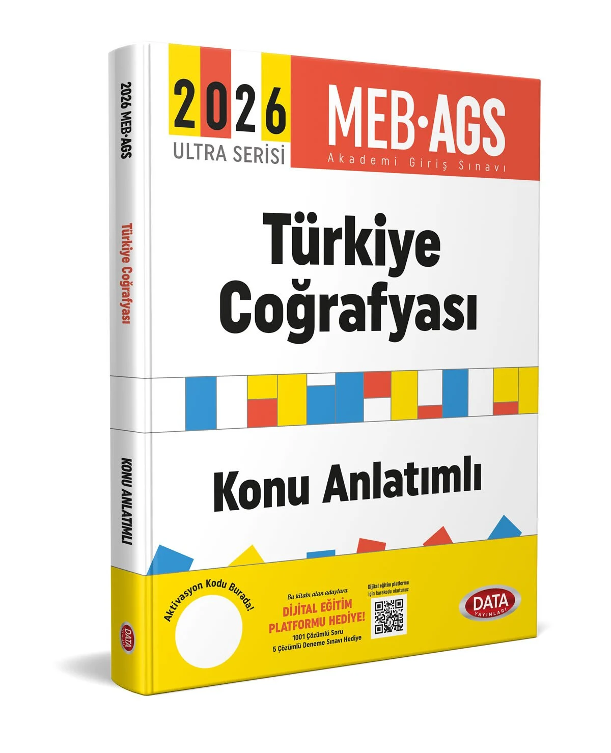 Data Yayınları 2026 AGS Ultra Serisi Türkiye Coğrafyası Konu Anlatımlı