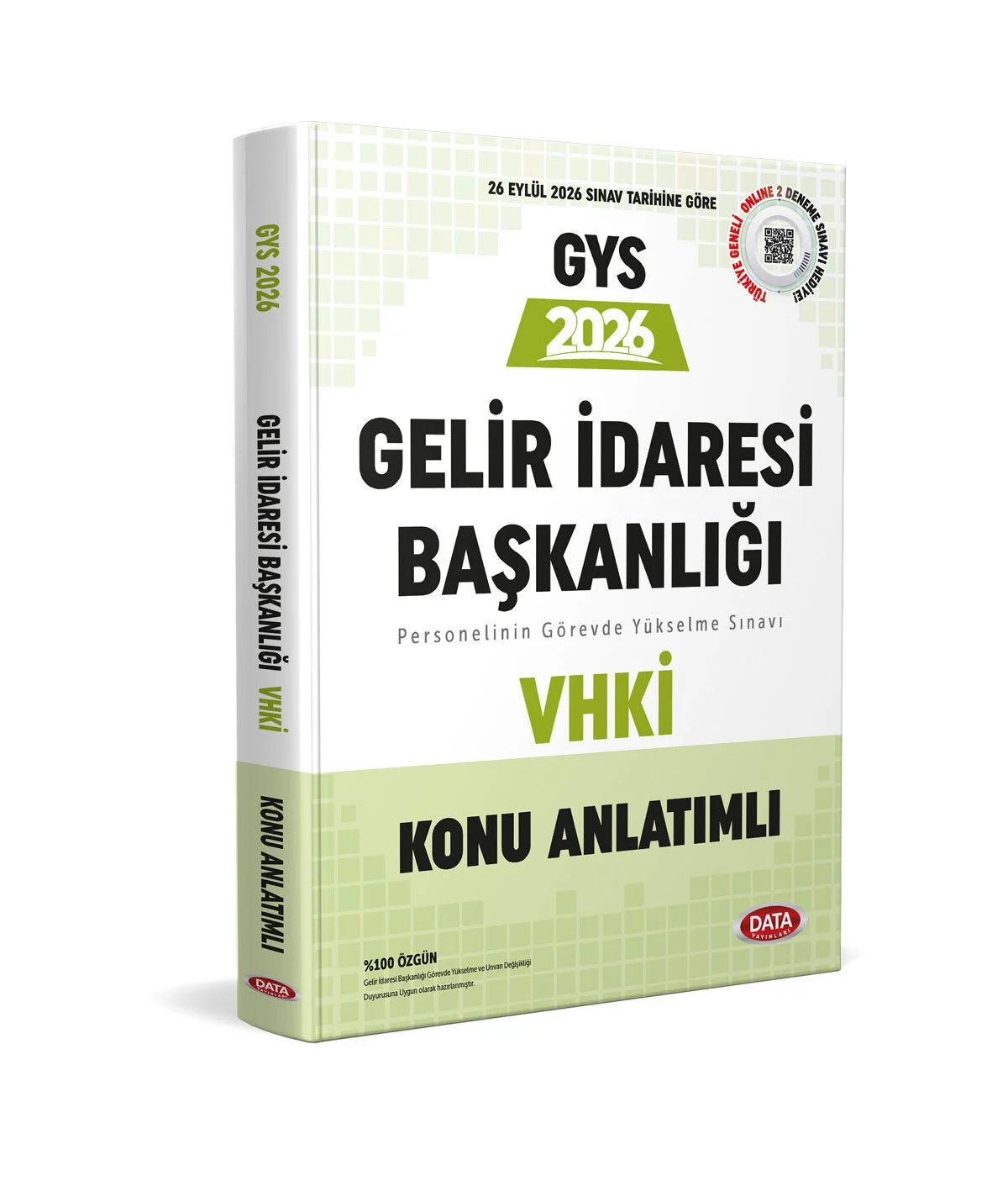 Data Yayınları 2026 Gelir İdaresi Başkanlığı VHKİ GYS Konu Anlatımlı