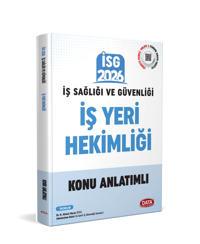 Data Yayınları 2026 İş Sağlığı Güvenliği (İSG) İş Yeri Hekimliği Konu Anlatımlı