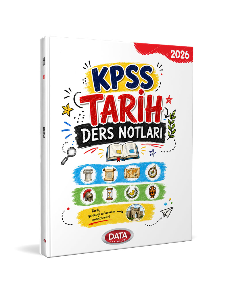 Data Yayınları 2026 KPSS Tarih Ders Notları
