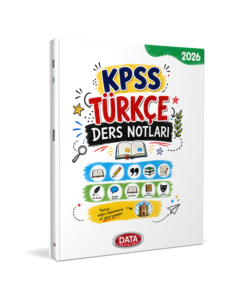 Data Yayınları 2026 KPSS Türkçe Ders Notları