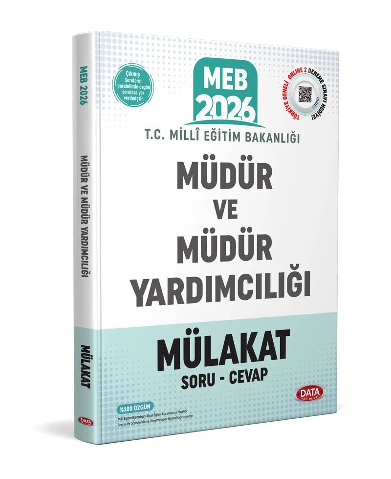 Data Yayınları 2026 Müdür ve Müdür Yardımcılığı Mülakat Soru - Cevap