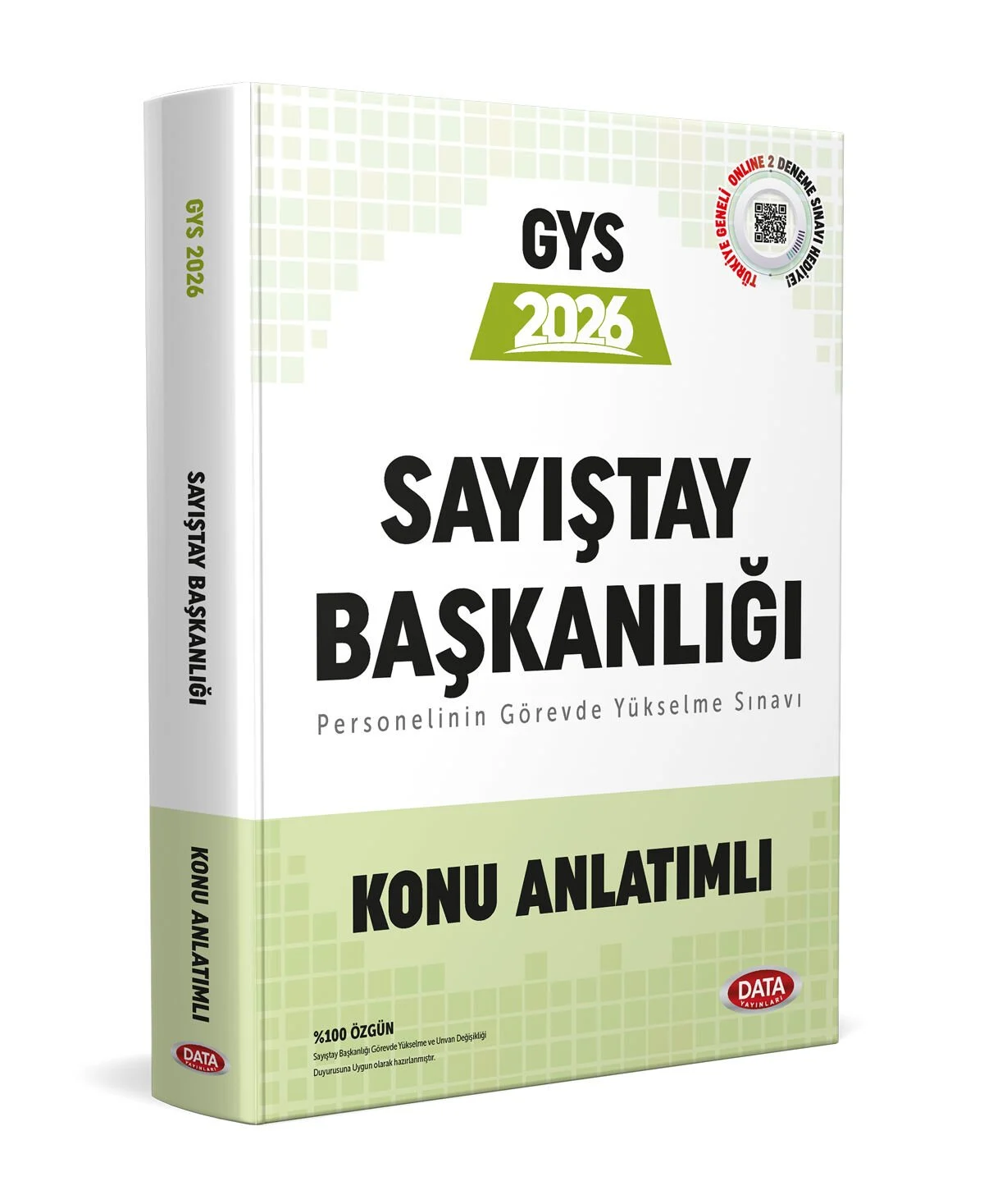 Data Yayınları 2026 Sayıştay Başkanlığı  GYS Konu Anlatımlı