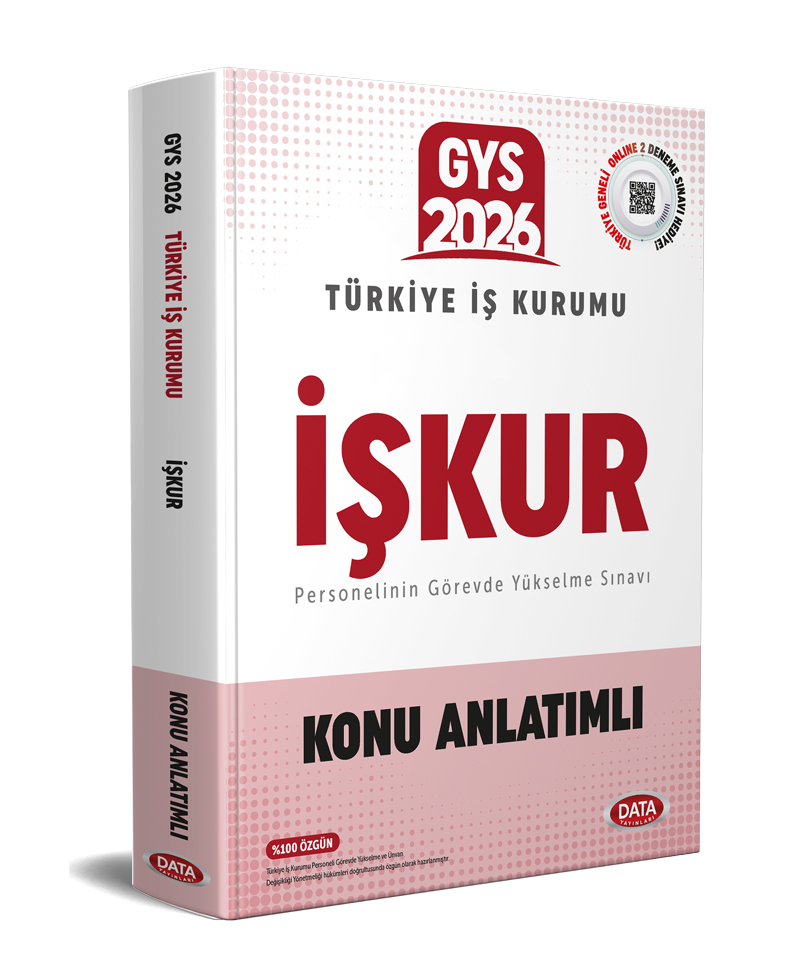 Data Yayınları 2026 Türkiye İş Kurumu (İŞKUR) GYS Konu Anlatımlı