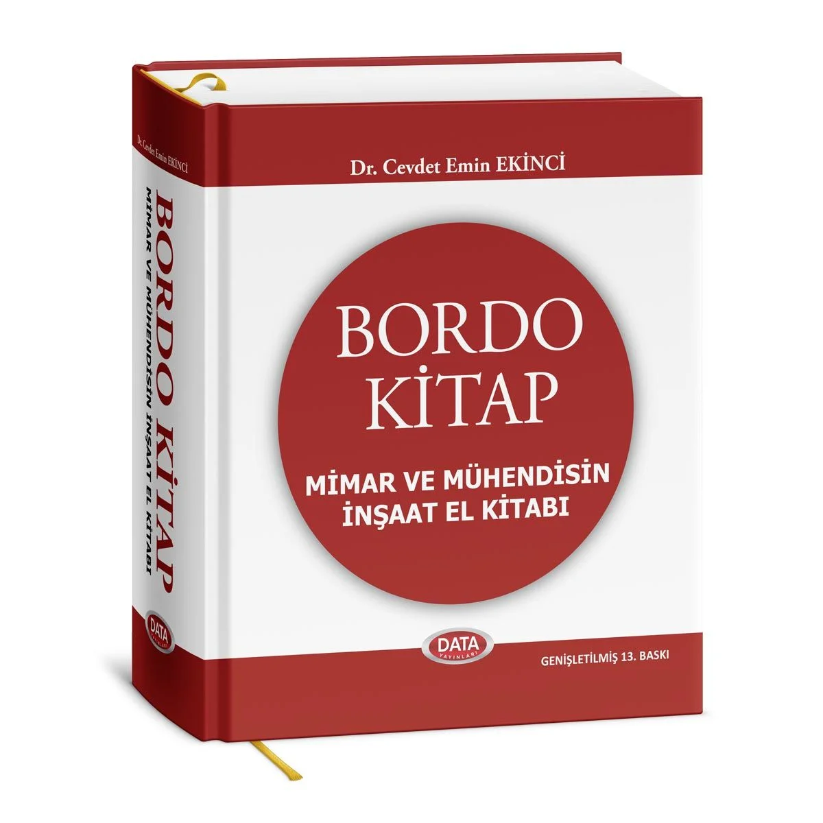 Data Yayınları Bordo Kitap - Mimar ve Mühendisin İnşaat El Kitabı
