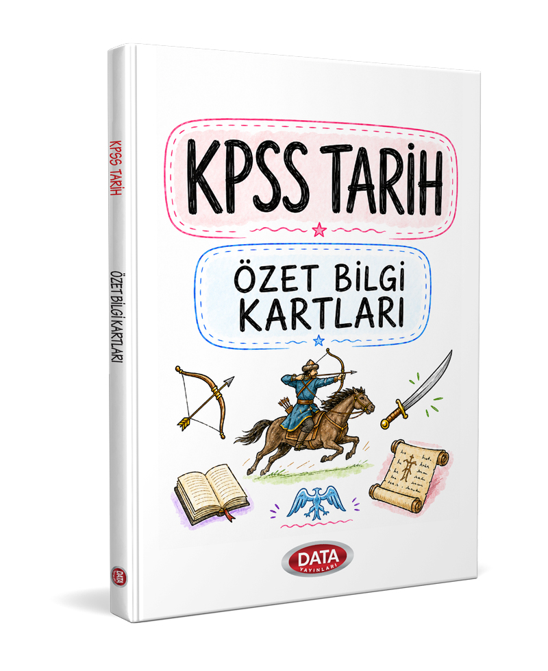 Data Yayınları KPSS Tarih Özet Bilgi Kartları