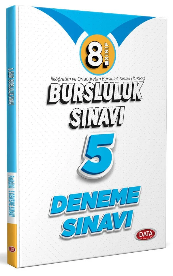 Data Yayınları LGS 8. Sınıf Bursluluk 5 Deneme Sınavı