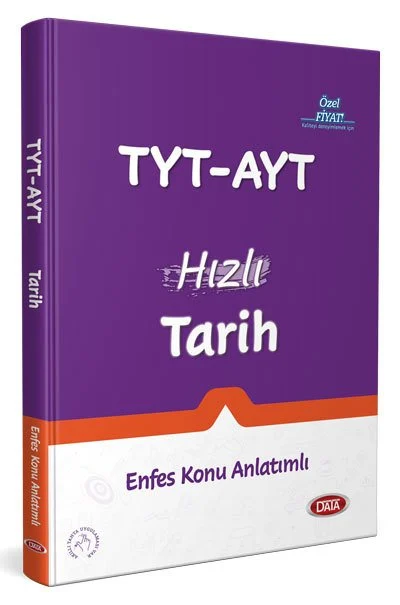 Data Yayınları Tyt Ayt Hızlı Tarih Enfes Konu Anlatımlı