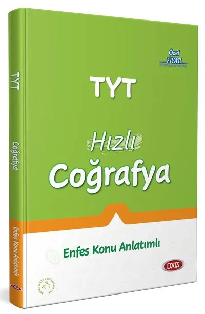 Data Yayınları Tyt Hızlı Coğrafya Enfes Konu Anlatımlı