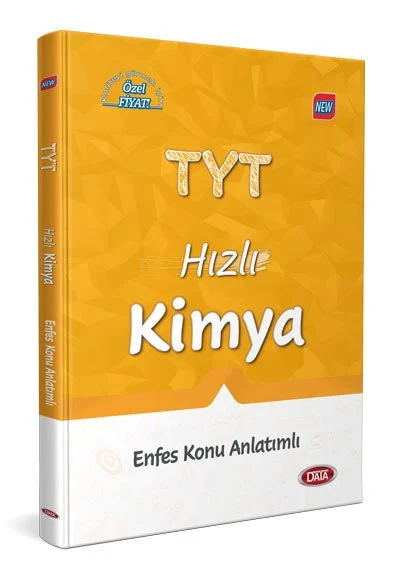 Data Yayınları Tyt Hızlı Kimya Enfes Konu Anlatımlı