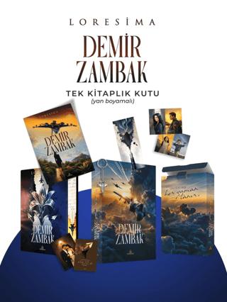 Demir Zambak 1 - Tek Kitaplık Kutu Yan Boyamalı - Ciltli